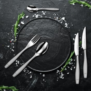 Set Posate 3 Pezzi In Acciaio Inox Summit - Per Campeggio E Outdoor