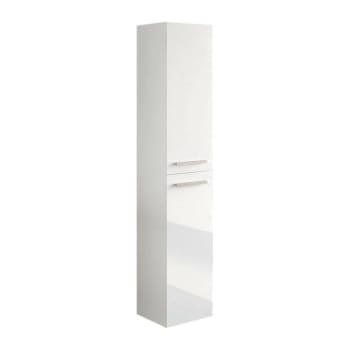 Colonna singola alta 33x180x33 prof o 45x180x33prof rovere o bianca - Bagno  Italia