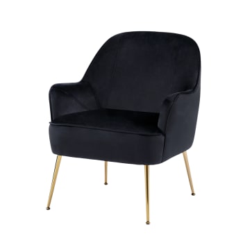 Fauteuil velours vintage au meilleur prix | Leroy Merlin