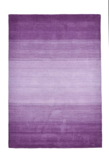 Hochflor Kunstpelz Stoffprobe – Lila, 10x10 Cm, Weich & Waschbar