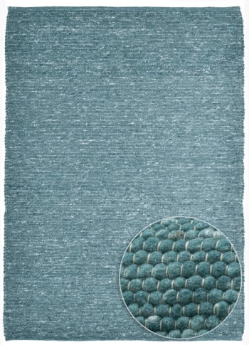 Jersey Lana 100% Cuello Caja Petróleo Talla 52 Color 381-PETREL