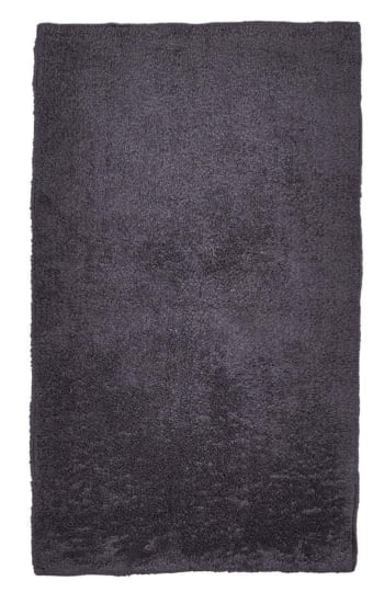 COTTON DOUBLE - Tapis de bain en coton tufté à la main - anthracite 70x120 cm