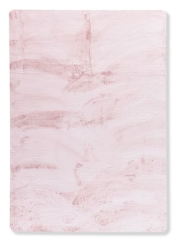 CHIARA - Tapis tissé à la machine en polyester - rose