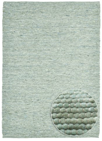 Tappeto design scandinavo verde 160x230, OEKO-TEX® SEQUENCE