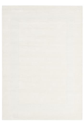Tappeto Morbido In Lana A Rete Marocchino 8x11 Fatto A Mano Grigio/Ivory