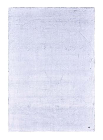 Tapis fausse fourrure (90 cm) Fisher Blanc - Linge de maison