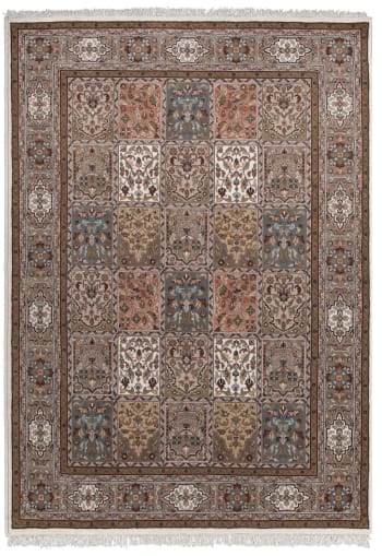 Tapis D'orient Laine Noué Main