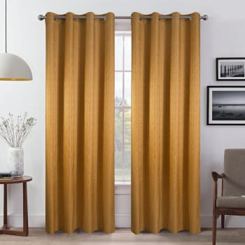 VICTOIRE - Par de cortinas amarillo 140x260cm