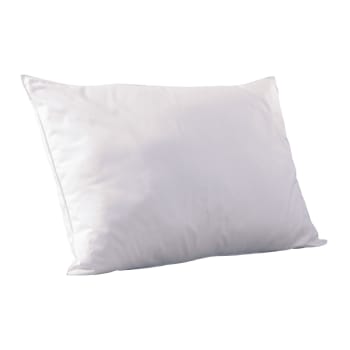 Oxygène oreillers et traversins - Oreiller moelleux 50x70 blanc en polyester