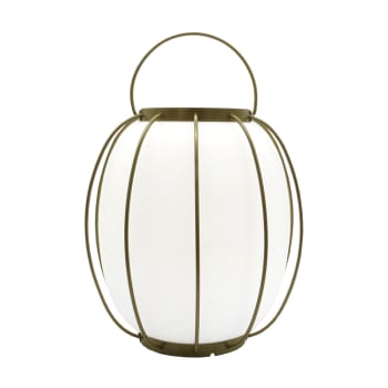 Lampe de table sans fil Métal Gris H27cm