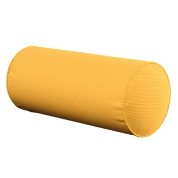 Loneta - Nackenrolle mit Paspel aus Baumwollmischung, gelb, 16x40 cm