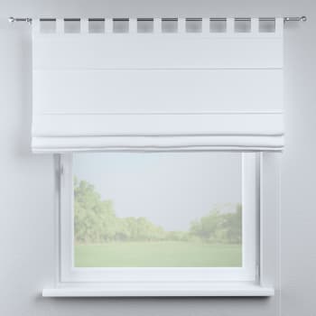 Raffrollo mit Klettschiene, aus Polyester, weiß, 50x60 cm CREMA | Maisons  du Monde