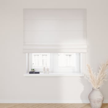 Raffrollo mit Klettschiene, weiß, Maisons du cm LONETA Monde | 50x60