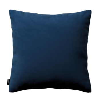 Velvet - Kissenhülle aus Velvet, dunkelblau, 50x50cm