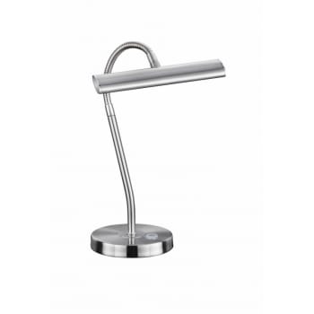 Curtis - Lampe design en métal gris