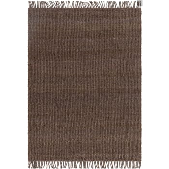 HURST - Tapis design en jute marron 160x230 cm