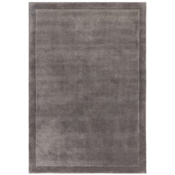 SHINE - Tapis de salon en laine gris anthracite 160x230 cm
