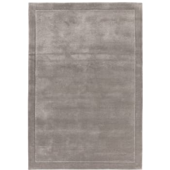 SHINE - Tapis de salon en laine gris clair 200x290 cm