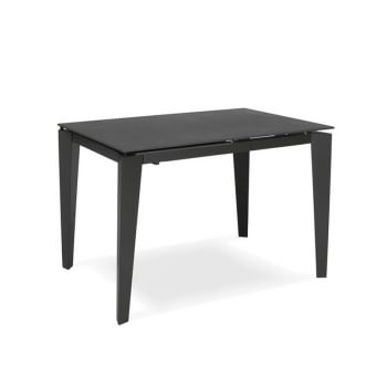 Tavolo Rettangolare Allungabile ESTER In Legno Noce - Stile Scandinavo 120/160 Cm - Foto 9