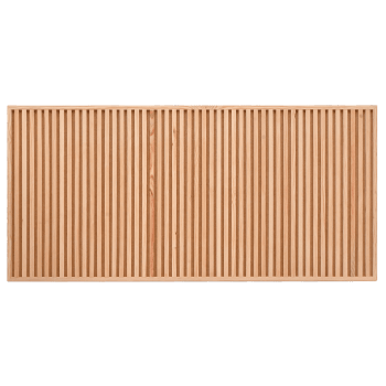 Ion - Tête de lit en bois de pin en teinte naturelle de 160cm