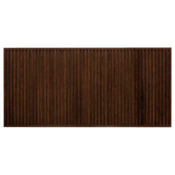 Ion - Tête de lit en bois de pin en teinte marron de 160x80cm