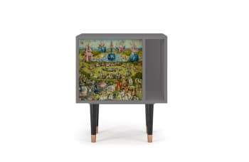 THE GARDEN BY HIERONYMUS BOSCH - Table de chevet multicolore 1 porte L 58 cm