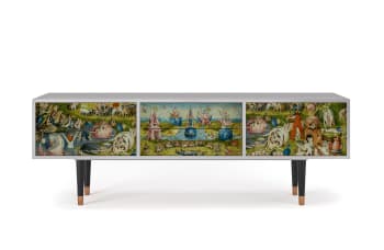 THE GARDEN BY HIERONYMUS BOSCH - Meuble TV  multicolore 2 tiroirs et 2 portes L 170 cm