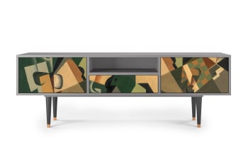 Orecchini Lebole Gioielli The Circle DOR40 Con Rana E Corona - Ottone Dorato E Pietra Nera - Made In Italy - 2