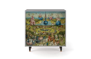THE GARDEN BY HIERONYMUS BOSCH - Buffet  multicolore 4 portes L 94 cm