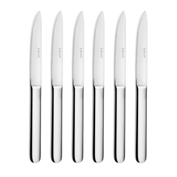 Concorde - Juego de 6 cuchillos de carne acero inoxidable acero