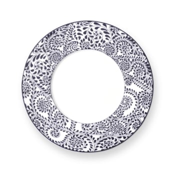 Alhambra - Plato de postre (x6) porcelena azul