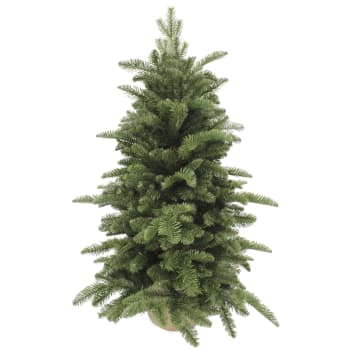 Abies nordmann - Künstlicher Weihnachtsbaum in Jutesack 60