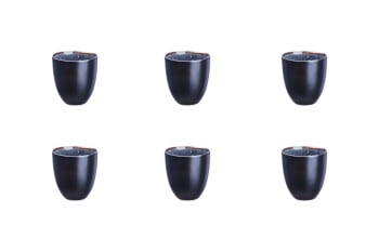 Reactiv - Lot de 6 tasses en grès bleu D7