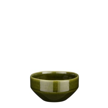 Rhea - Schüssel aus grüner Keramik D12,5
