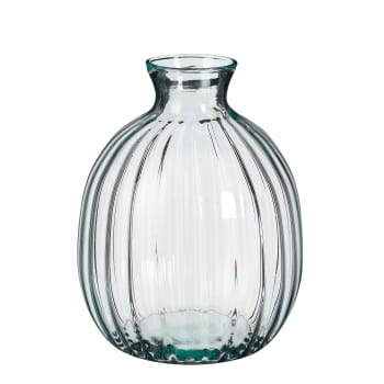 Silena - Vase en verre recyclé H26,5