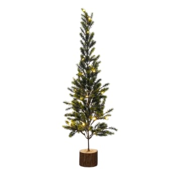 Künstlicher Weihnachtsbaum mit LED-Beleuchtung 80