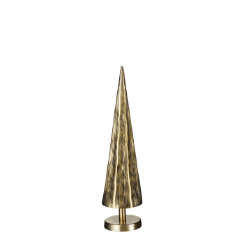 Cezar - Decorazione albero in Alluminio oro 45