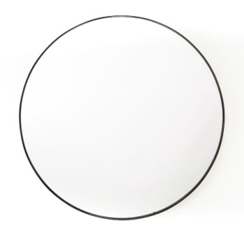 Metallspiegel, 59x180, schwarz Achille | Maisons du Monde