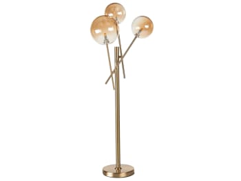 Tamesi - Lampe de table en métal doré