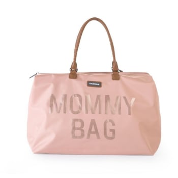 Mommy bag - Sac à langer à anses Mommy bag rose clair