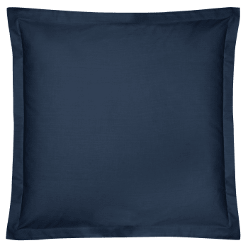 Fil & sens - Taie en coton bio bleu nuit