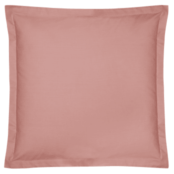 Fil & sens - Taie en coton bio rose des sables