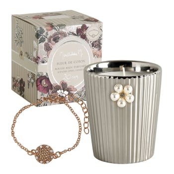 Célébrations exquises - Bougie Bijou parfumée 260 g - Fleur de Coton