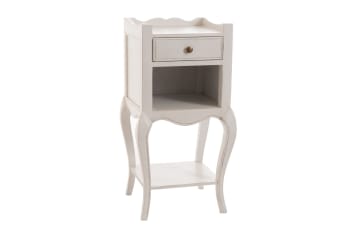 Etagère à poser blanc 90x25x72cm Bellwood