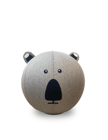 Jumbo celeste - Balle d'assise gonflable 55cm enveloppe tissu animal koala