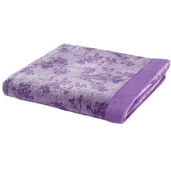 Epoque - Drap de bain coton violet 100x150 cm