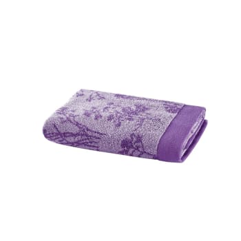 Epoque - Serviette coton violet 50x100 cm