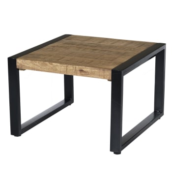 Baïta - Table extensible FELIX Effet chêne et pieds en métal L180-240cm -  Tables à manger - Rue du Commerce