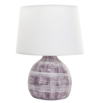 Lampe touch en métal doré 32.5 cm