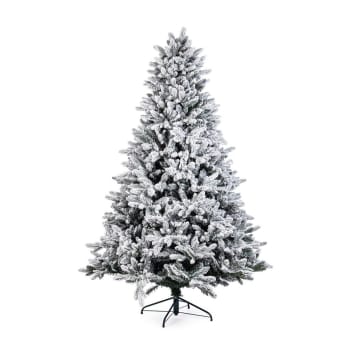 FREJUS - Albero di Natale innevato in PE + PVC + Flock 270 cm